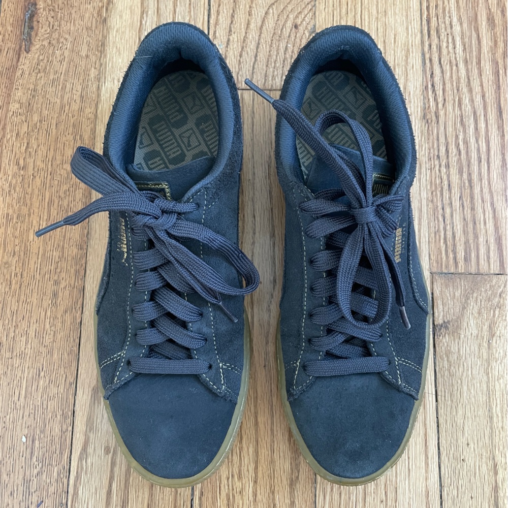 Blue Puma Suede Classic sneakerss men’s US 9